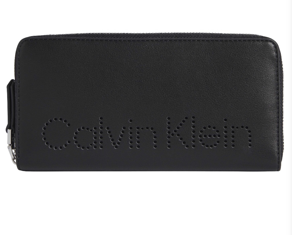 CALVIN KLEIN PORTAFOGLIO GRANDE CON ZIP INTEGRALE