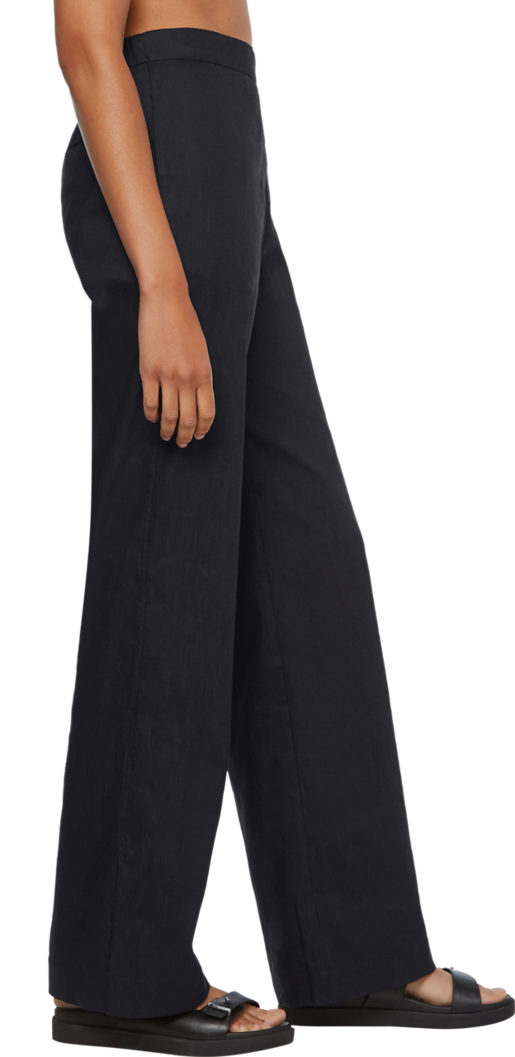 Alternative view of CALVIN KLEIN DONNA PANTALONE IN LINO WIDE LEG