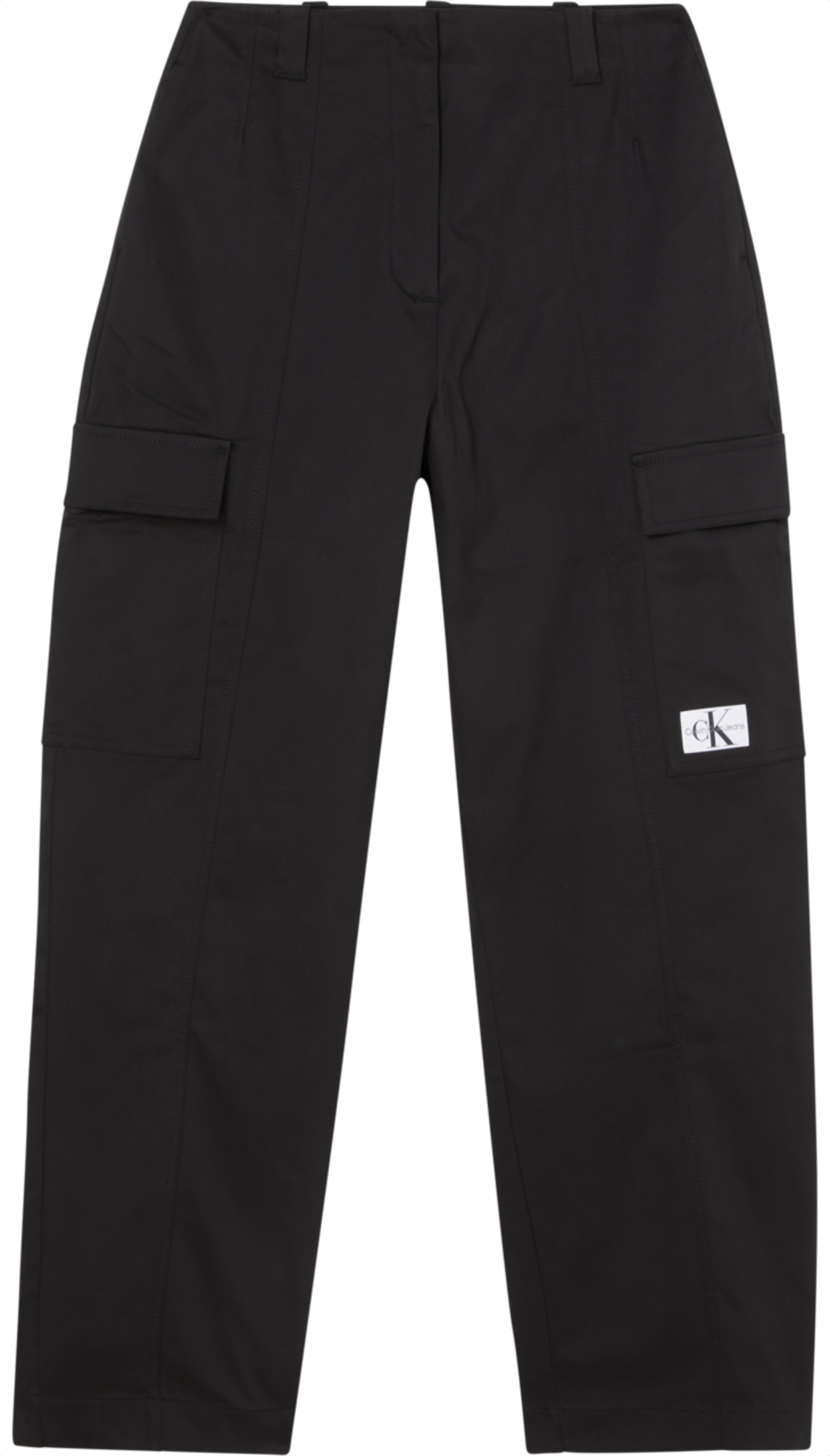 Alternative view of CALVIN KLEIN JEANS PANTALONI CARGO BADGE A VITA ALTA STRAIGHT LEG