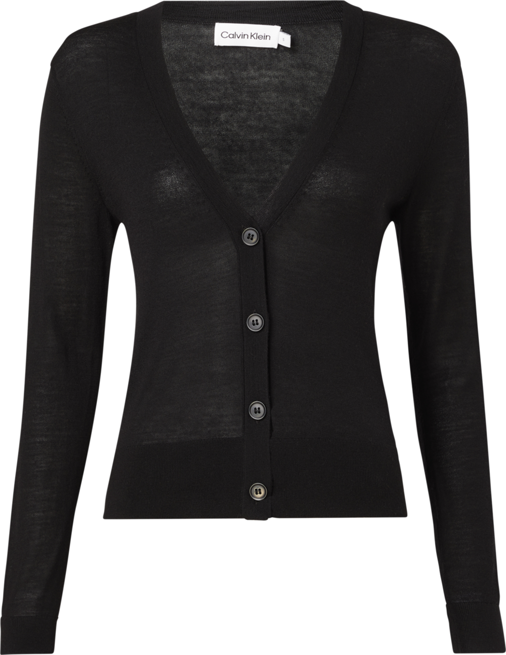 CALVIN KLEIN CARDIGAN SLIM IN LANA MERINO