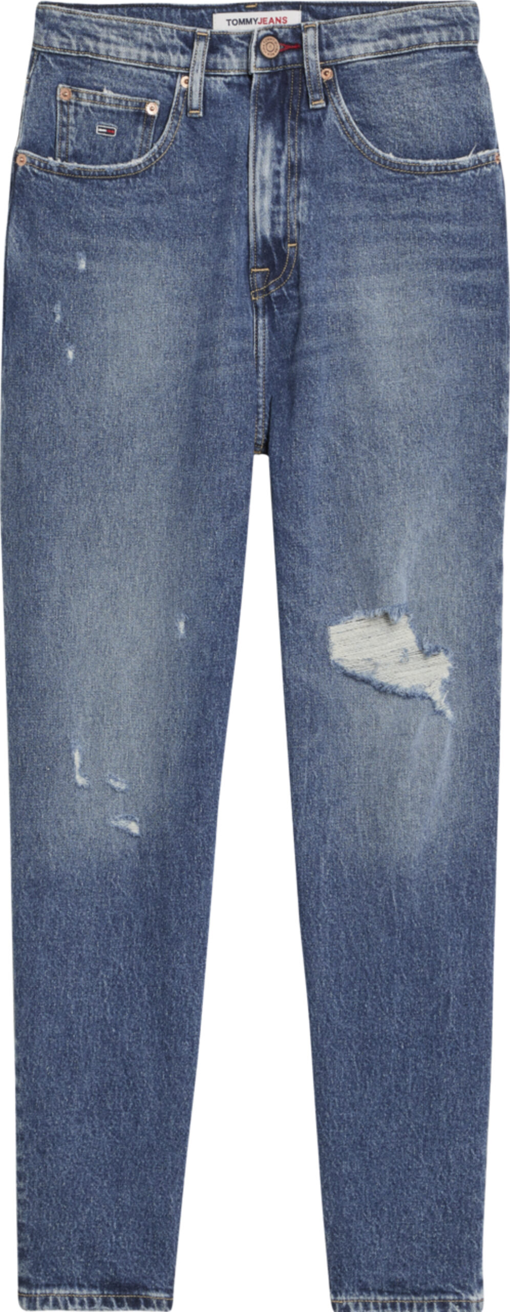 TOMMY JEANS MOM JEANS AFFUSOLATI A VITA ALTISSIMA