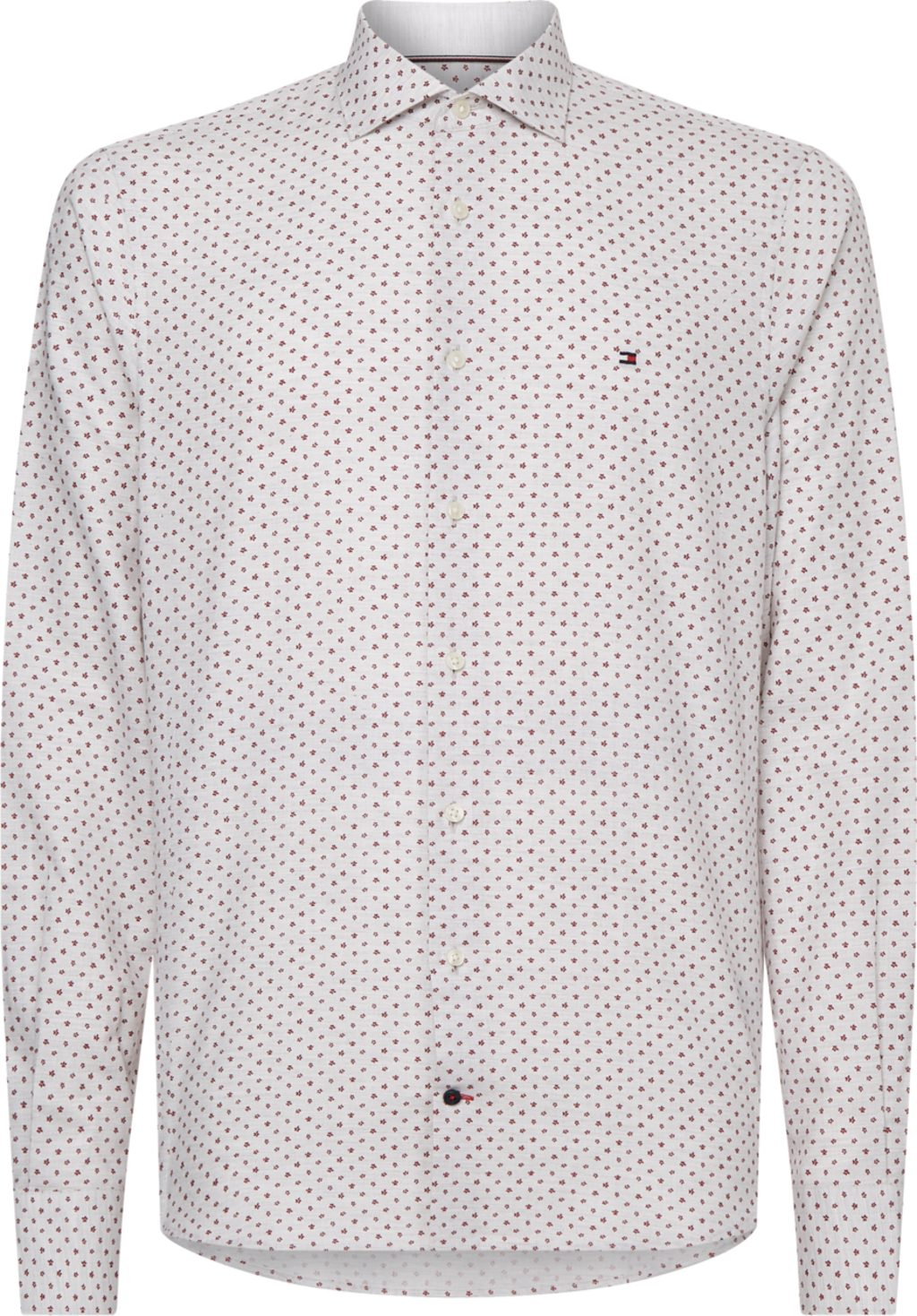 TOMMY HILFIGER CAMICIA SLIM FIT CON STAMPA ALL OVER