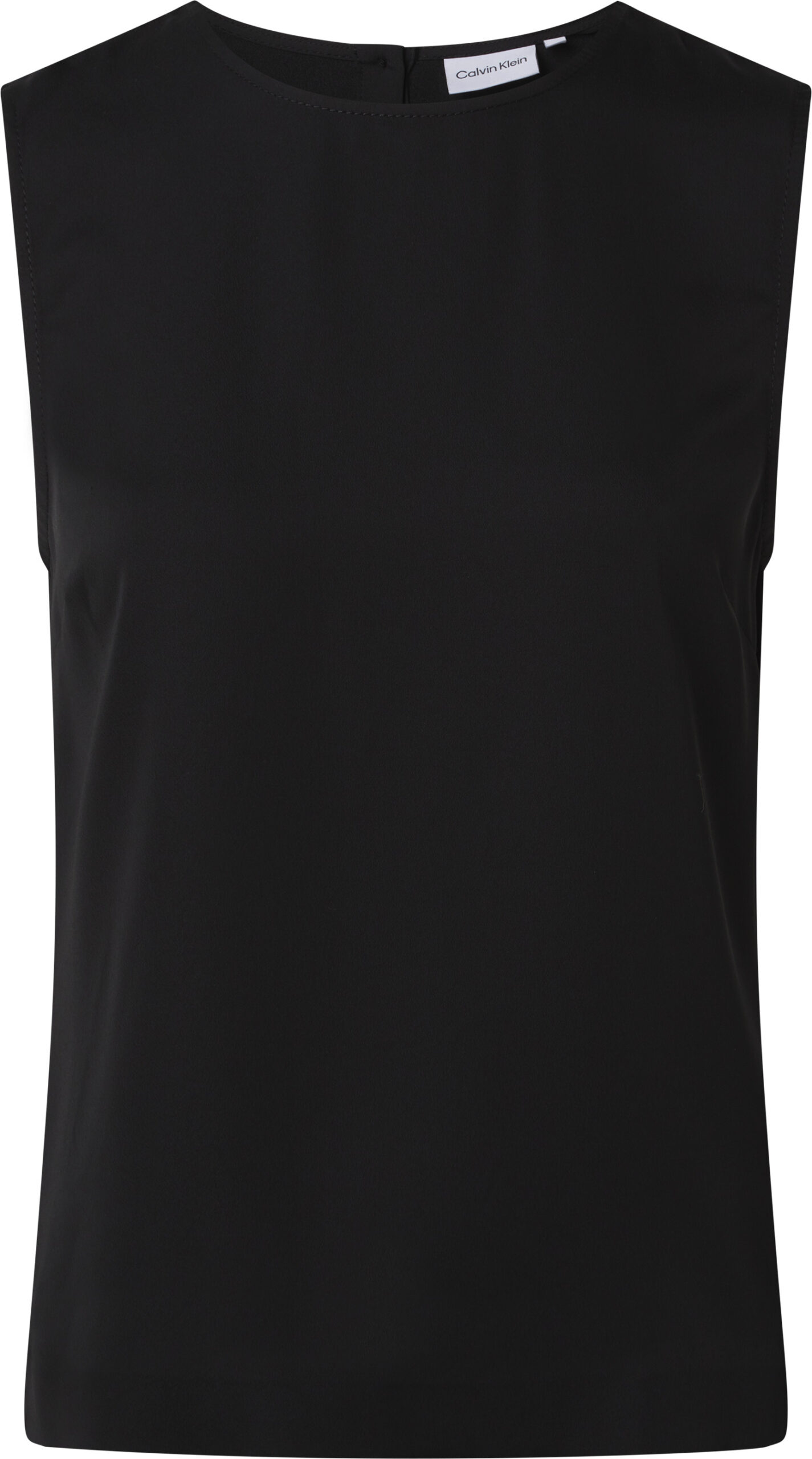 CALVIN KLEIN TOP IN CREPE RICICLATO