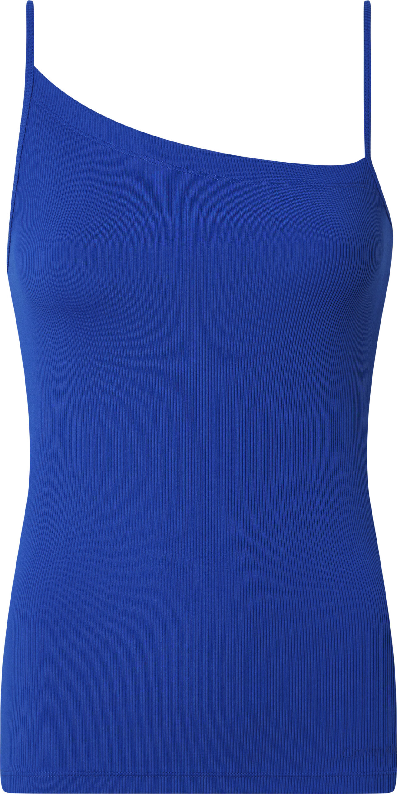CALVIN KLEIN CAMICIA ASIMMETRICA A COSTINE SKINNY