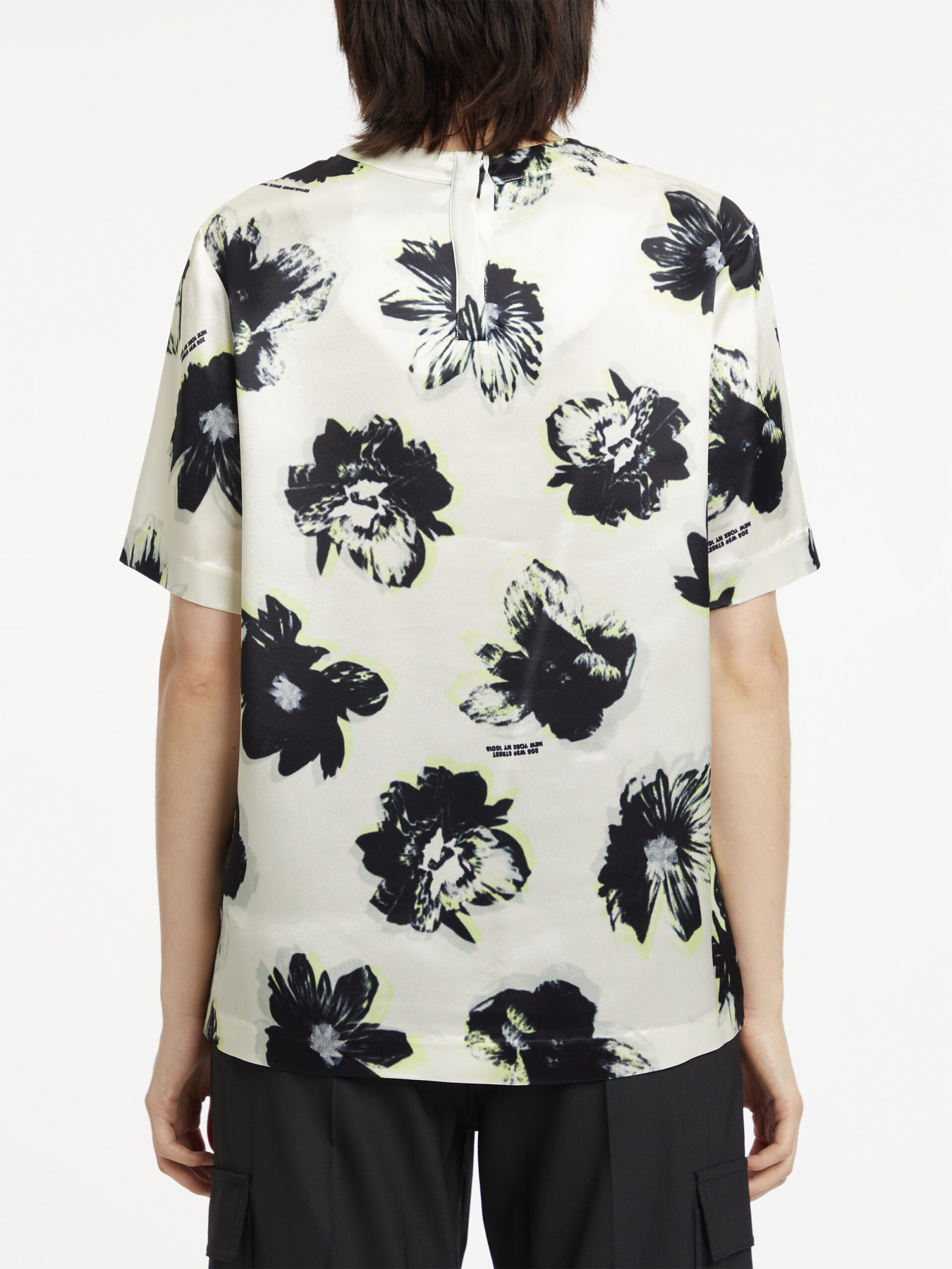 Alternative view of CALVIN KLEIN MODERN FLORAL TOP
