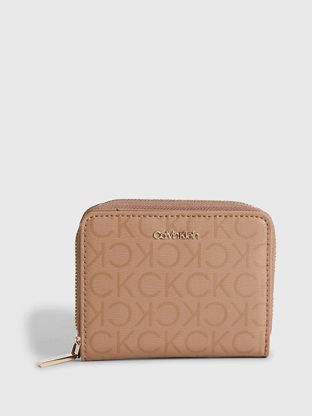CALVIN KLEIN PORTAFOGLIO RFID CON ZIP INTEGRALE