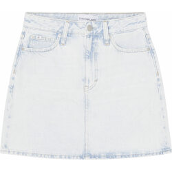 CALVIN KLEIN JEANS MINIGONNA DI JEANS A VITA ALTA