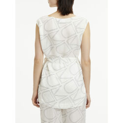 Alternative view of CALVIN KLEIN MONOGRAM BELTED TOP
