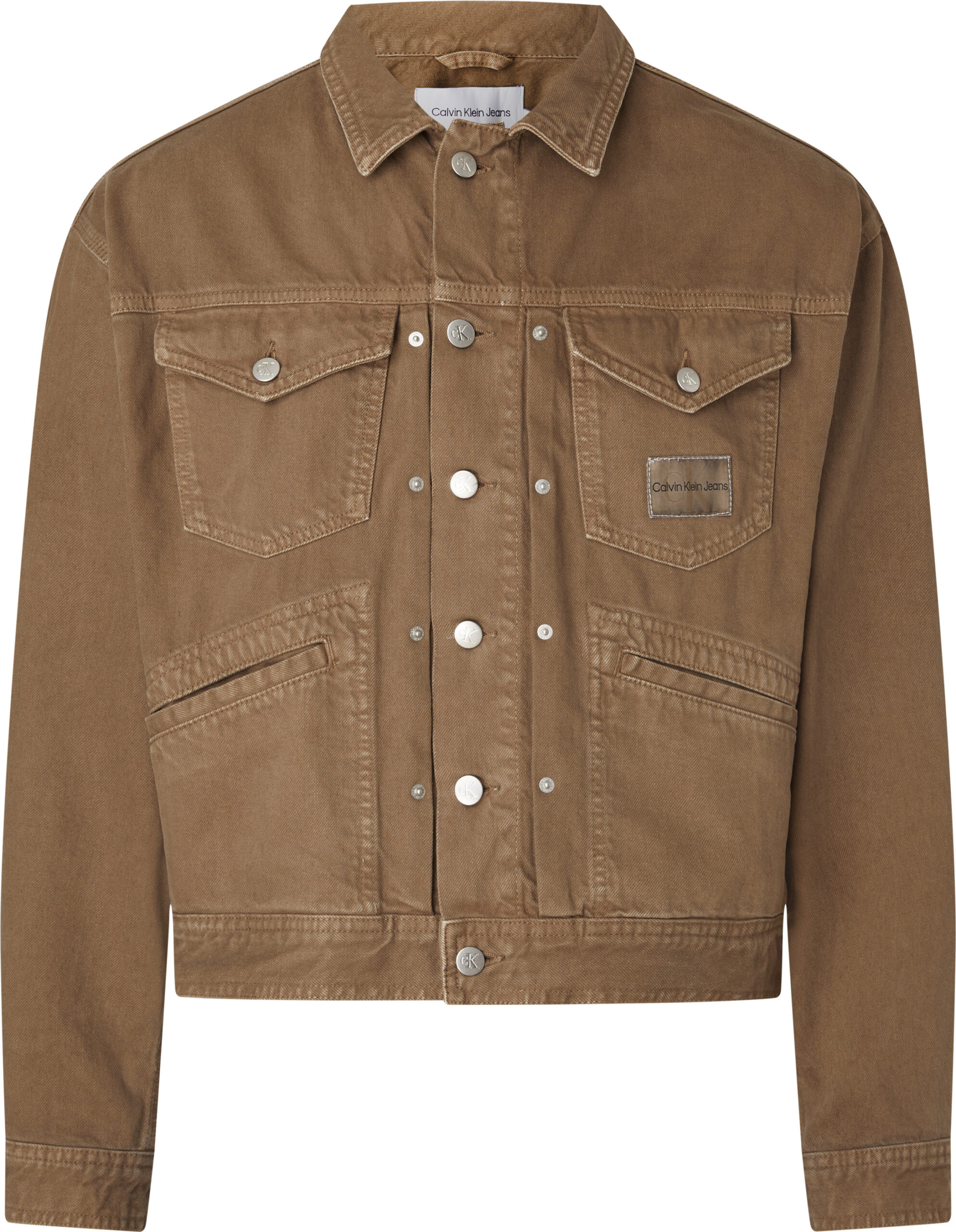 Alternative view of CALVIN KLEIN JEANS GIACCA IN DENIM BOXY OVERSIZED