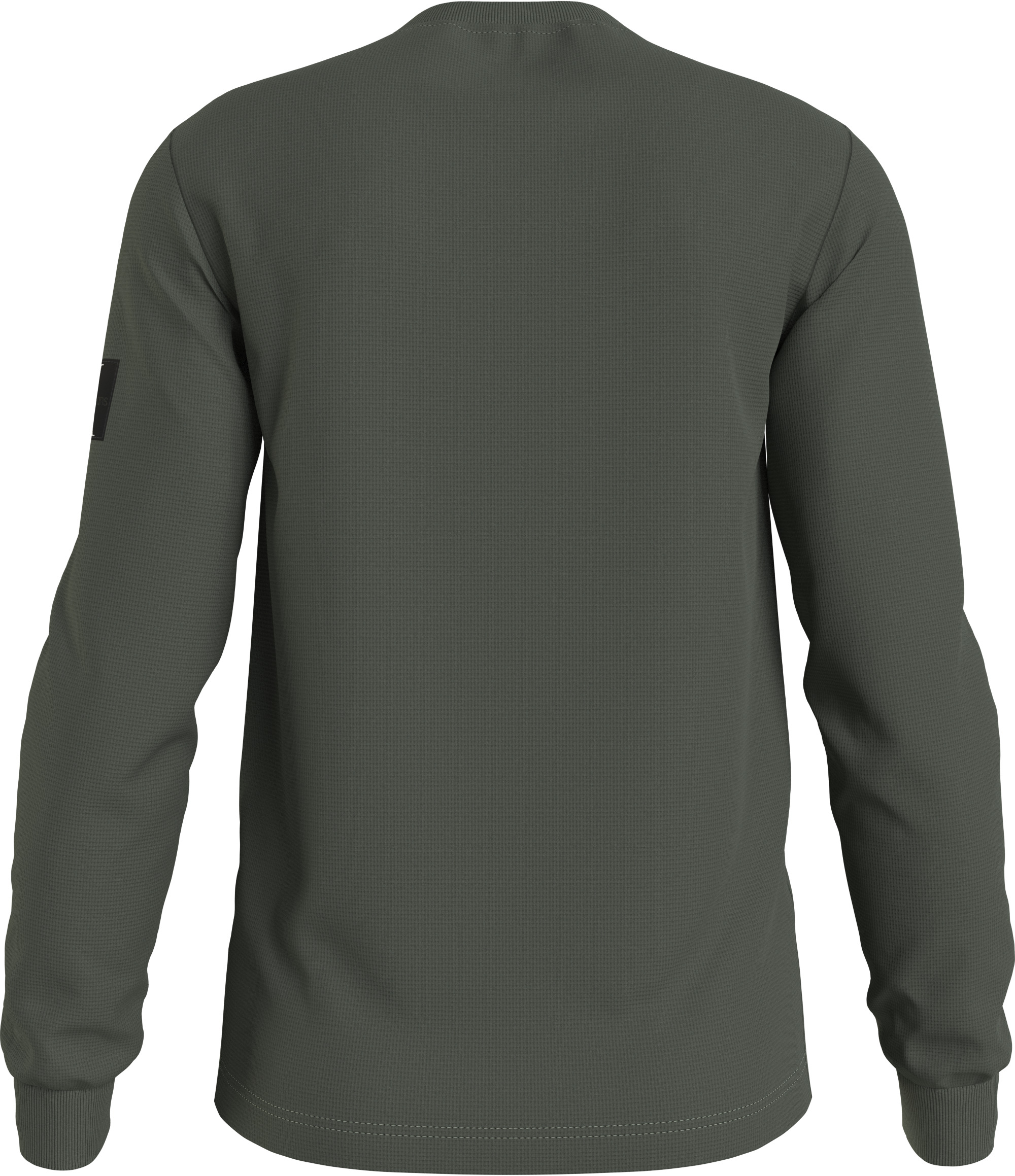 Alternative view of CALVIN KLEIN JEANS T-SHIRT MANICA LUNGA A NIDO D'APE