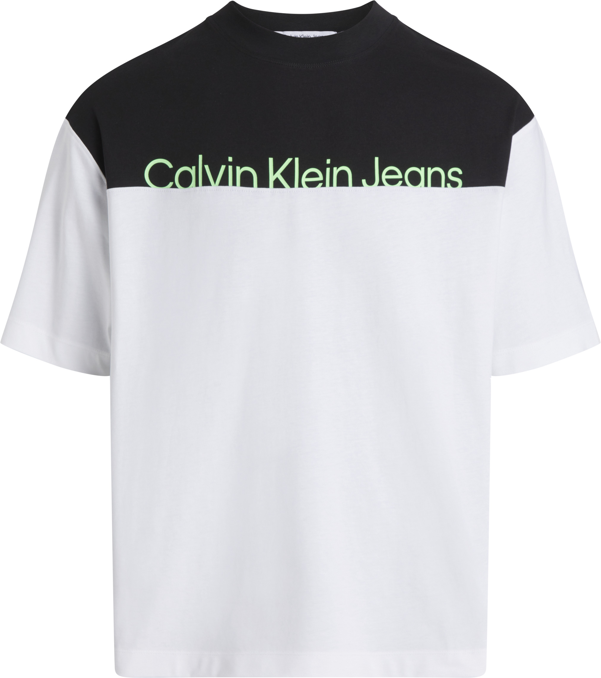 CALVIN KLEIN JEANS T-SHIRT OVERSIZE COLORBLOCK