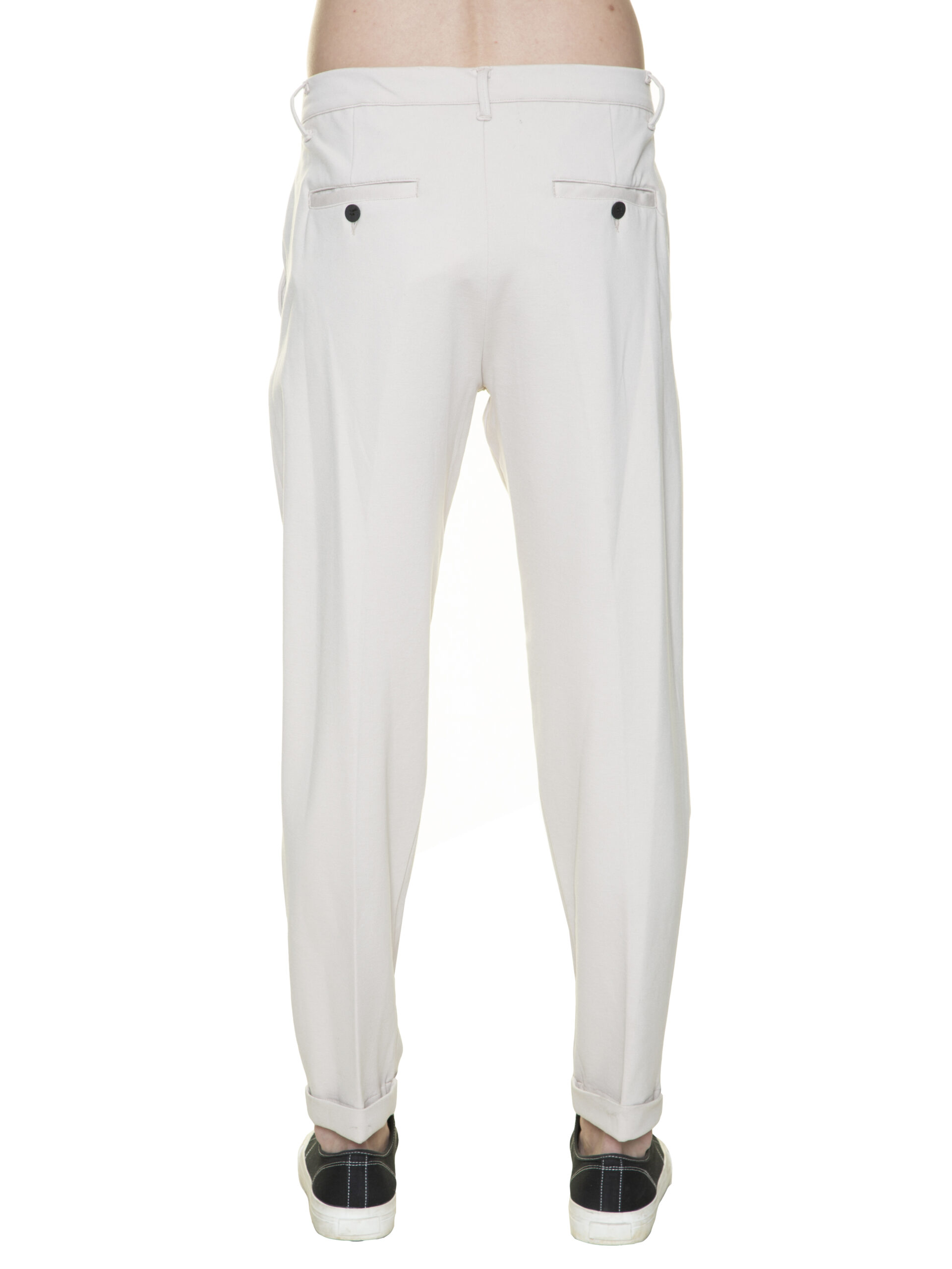 Alternative view of BL.11 PANTALONE CON COULISSE IN VELLUTO A COSTE ROCCIATORE