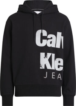 CALVIN KLEIN JEANS FELPA CON CAPPUCCIO E LOGO