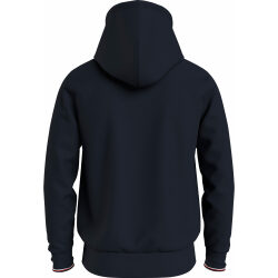 Alternative view of TOMMY HILFIGER FELPA CON CAPPUCCIO E RIGHE SUI POLSINI