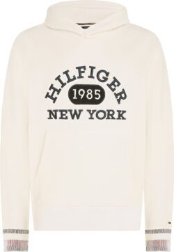 TOMMY HILFIGER FELPA HILFIGER MONOTYPE CON CAPPUCCIO E LOGO