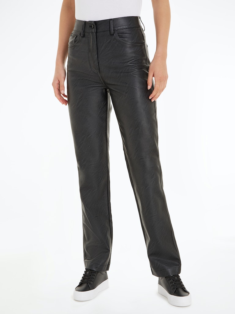CALVIN KLEIN PATALONI IN ECOPELLE A VITA ALTA