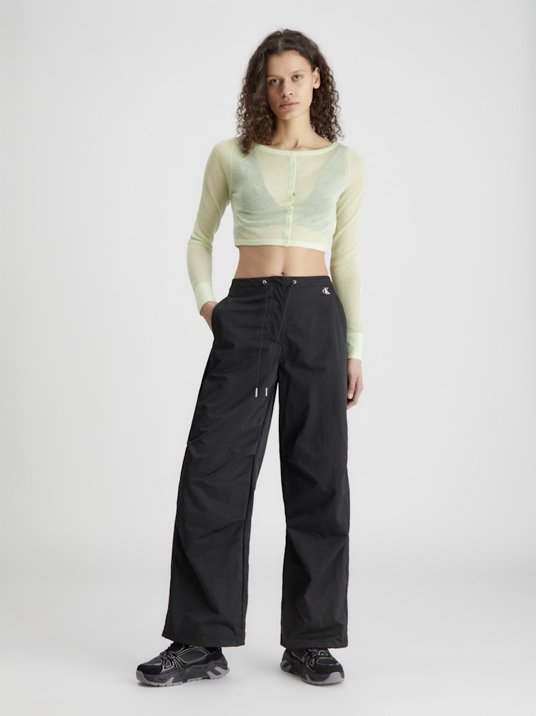 Alternative view of CALVIN KLEIN JEANS PANTALONI PARACADUTE IN NYLON