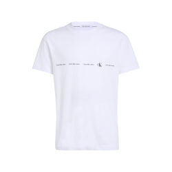 CALVIN KLEIN JEANS T-SHIRT CON LOGO RIPETUTO