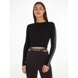 TOMMY JEANS PULLOVER CON NASTRO ICONICO