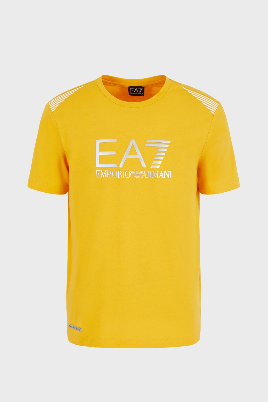 EA7 T-SHIRT GIROCOLLO CON LOGO 7 LINEE
