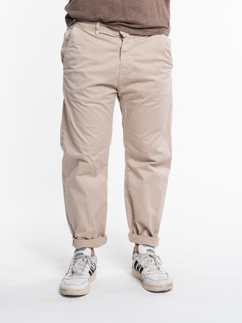 Alternative view of BL.11 PANTALONI CROPPED CHINO