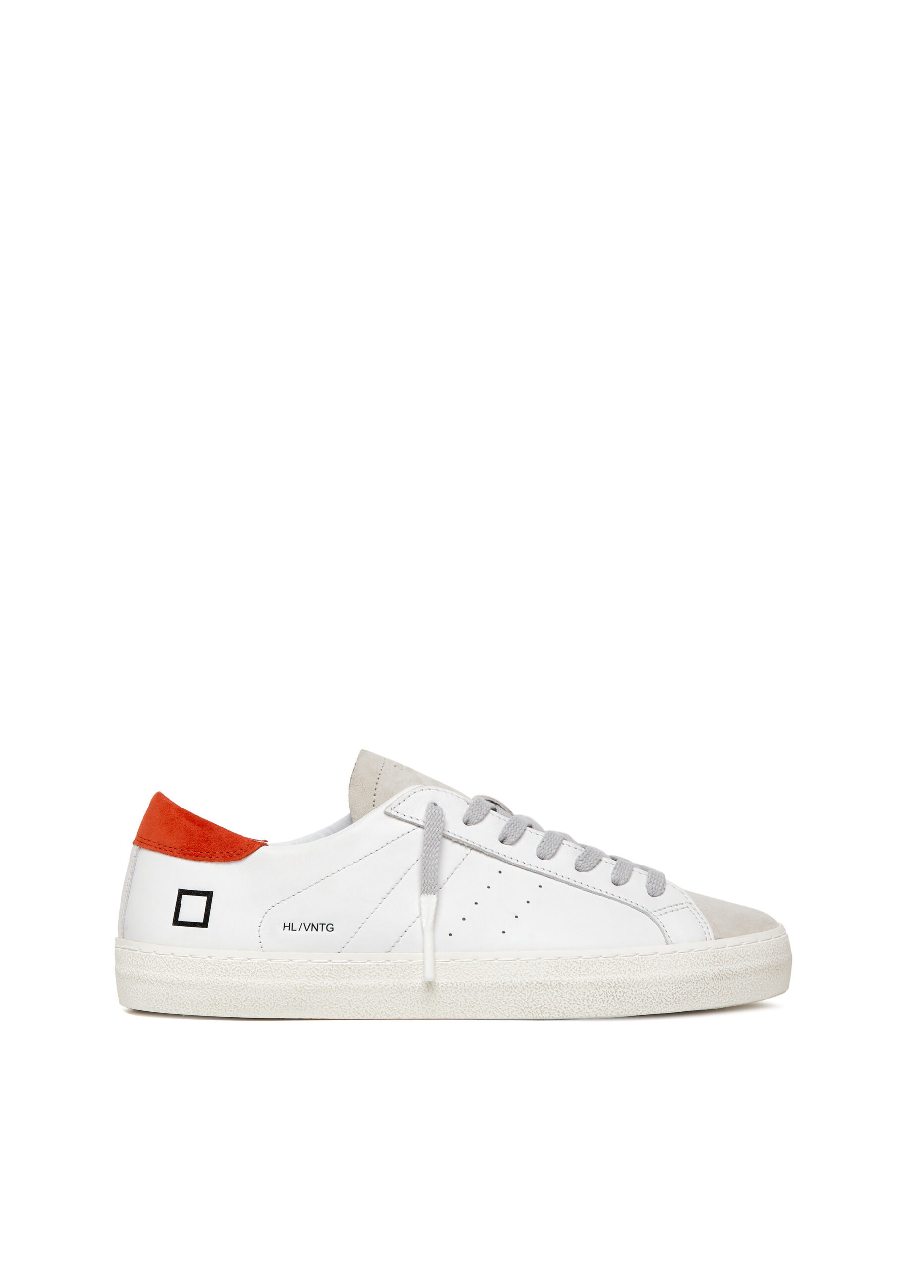 D.A.T.E. HILL LOW VINTAGE CALF WHITE-CORAL