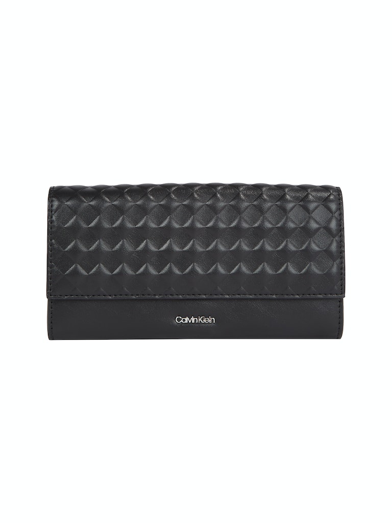 CALVIN KLEIN PORTAFOGLIO TRAPUNTATO CHIUSURA RFID
