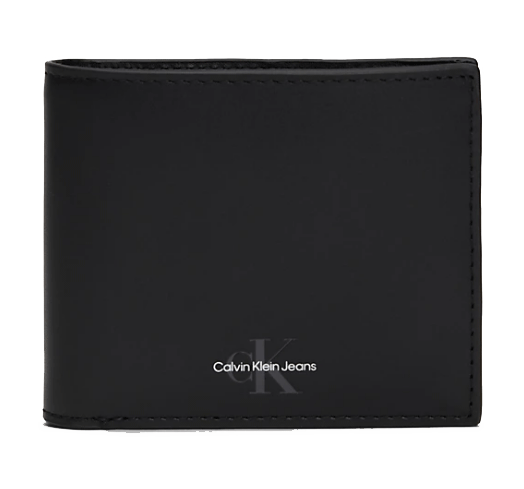 CALVIN KLEIN PORTAFOGLIO IN PELLE CON PORTAMONETE E BLOCCO RFID