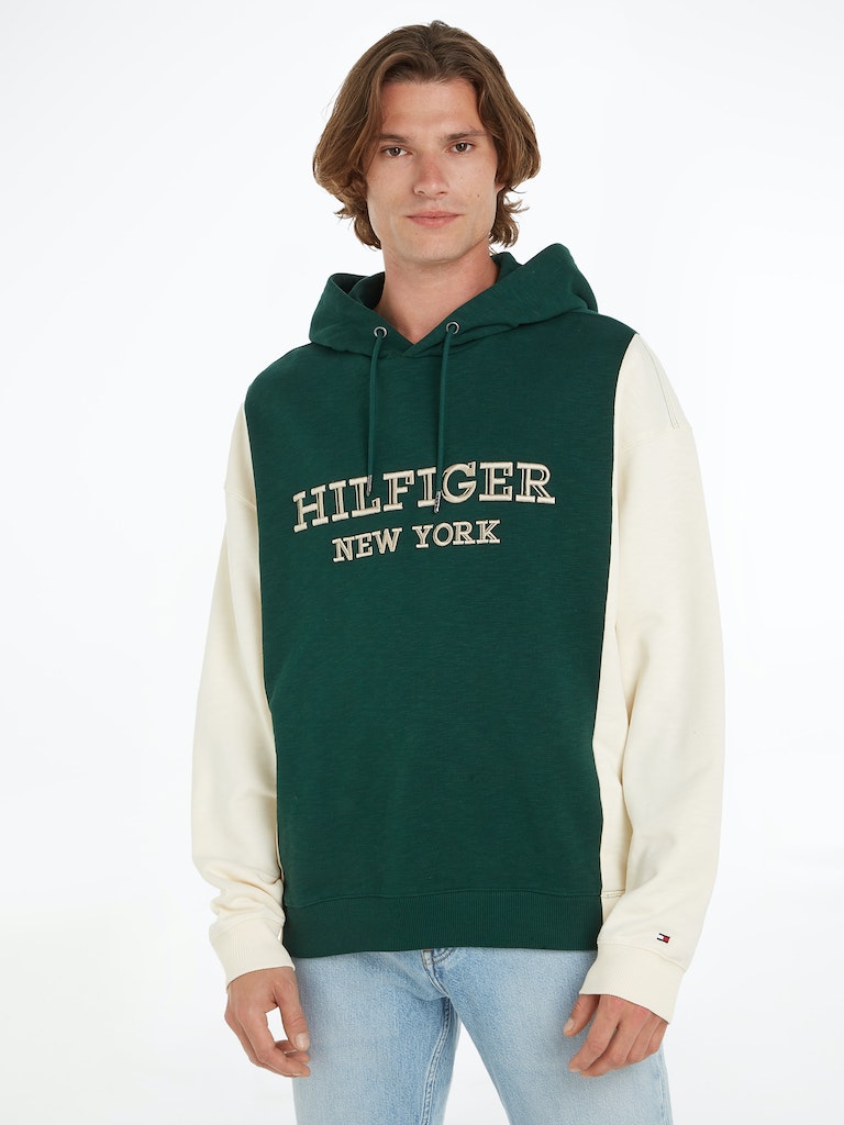 TOMMY HILFIGER FELPA HILFIGER MONOTYPE CON CAPPUCCIO