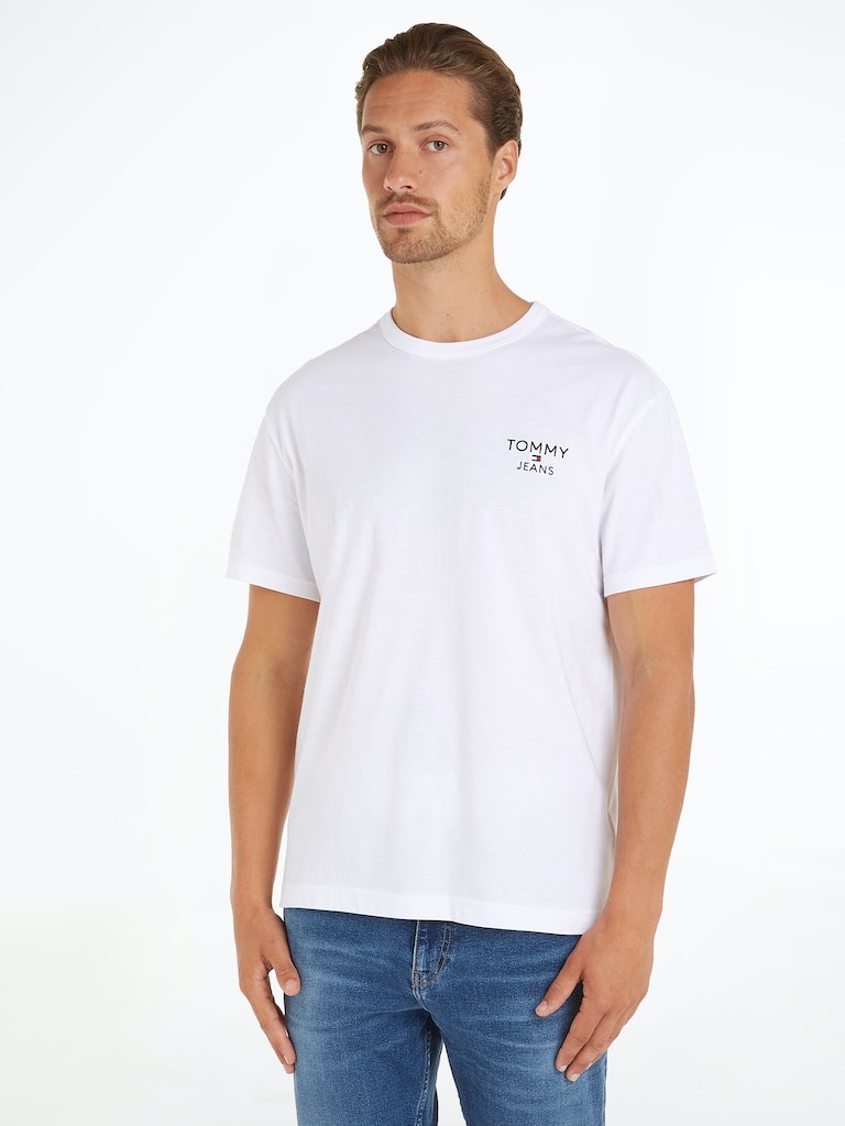 TOMMY JEANS T-SHIRT SIGNATURE CON LOGO RICAMATO