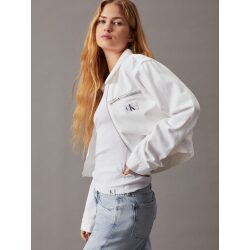CALVIN KLEIN JEANS GIACCA IN DENIM CON ZIP INTEGRALE