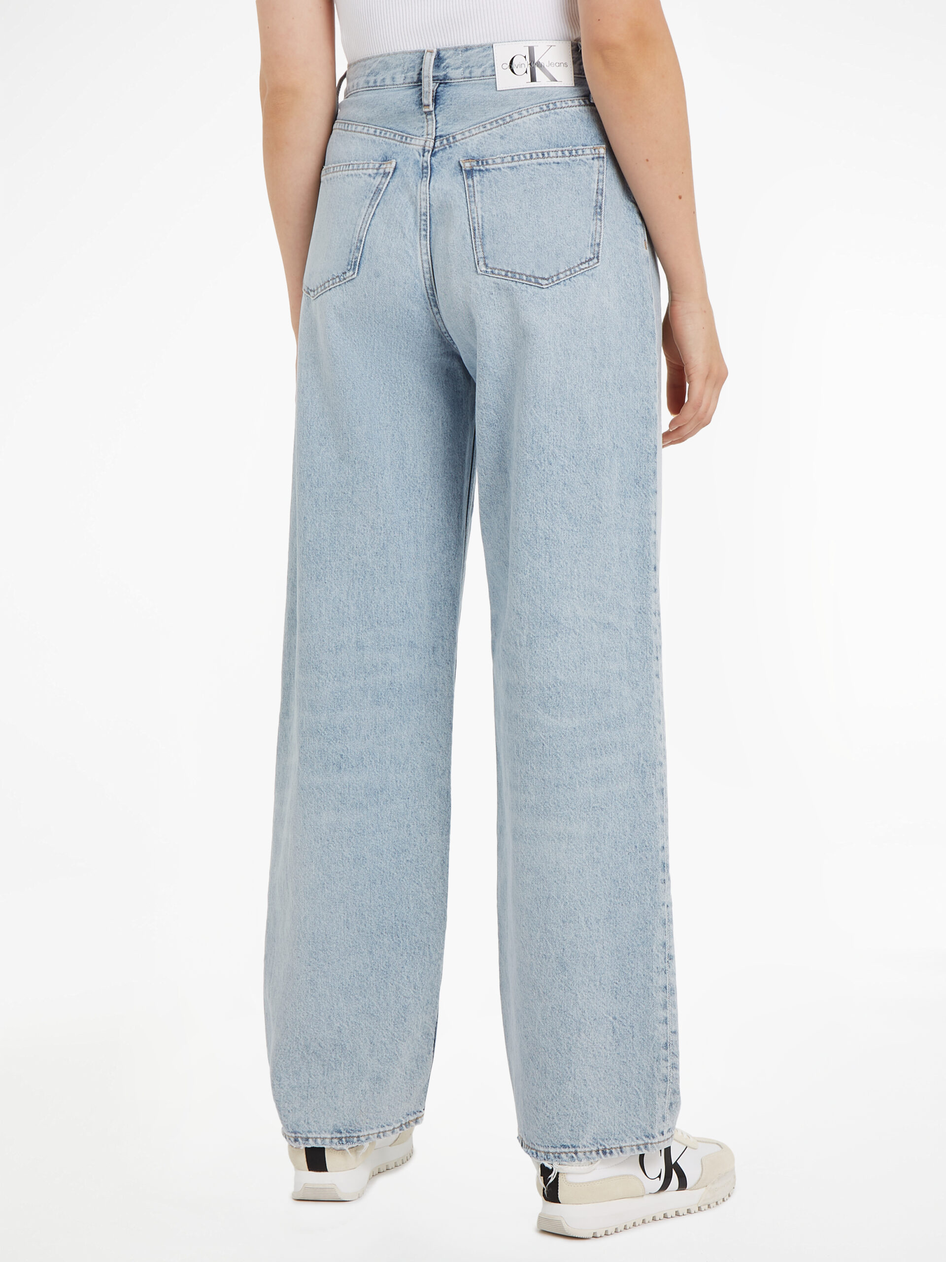 Alternative view of CALVIN KLEIN JEANS HIGH RISE RELAXED JEANS