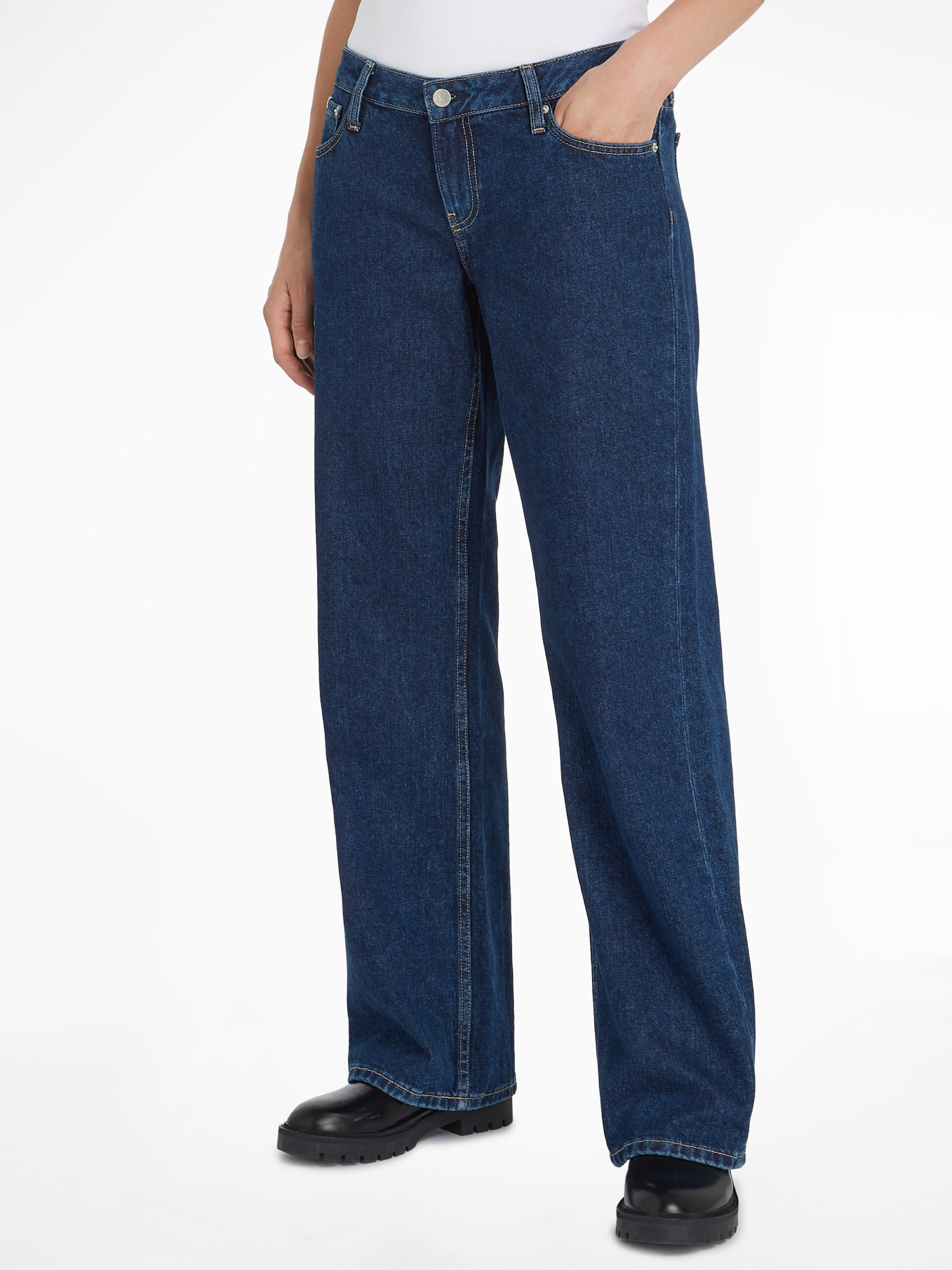CALVIN KLEIN JEANS EXTREME LOW RISE BAGGY JEANS