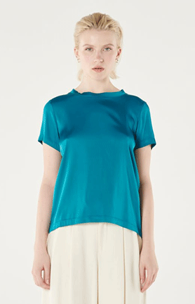 CROCHE' T-SHIRT IN RASO