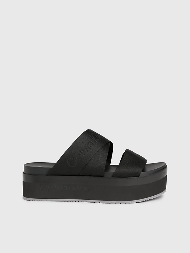 CALVIN KLEIN SANDALI CON PLATEAU