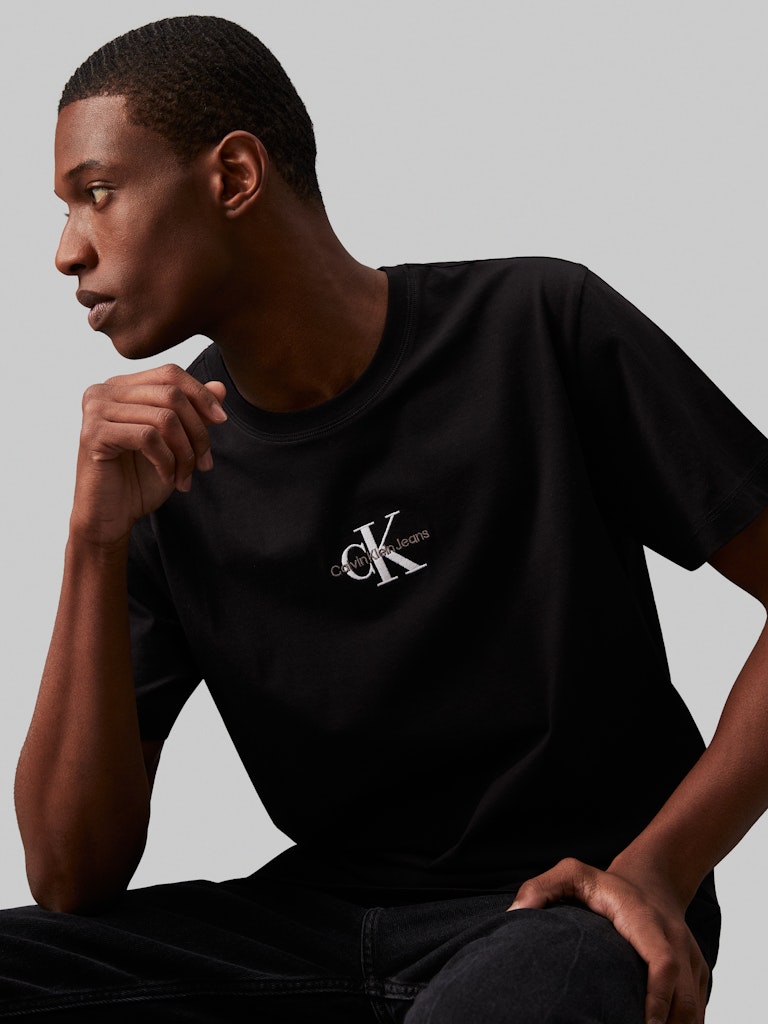 CALVIN KLEIN JEANS T-SHIRT CON MONOGRAMMA