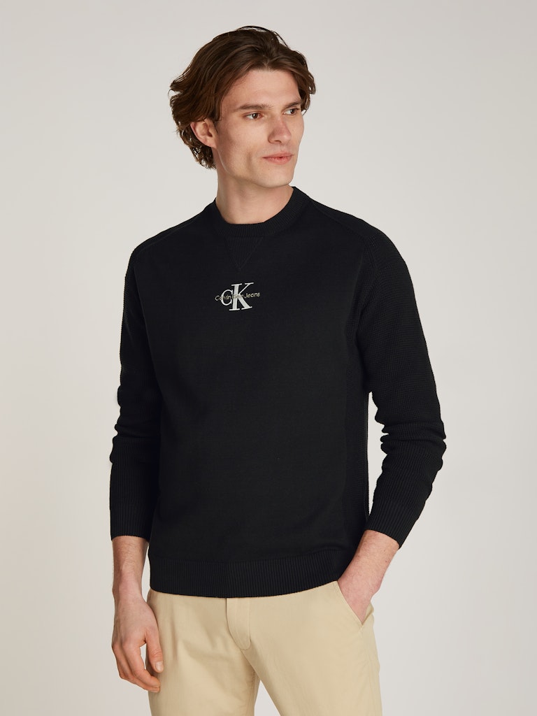 CALVIN KLEIN JEANS MAGLIONE IN COTONE