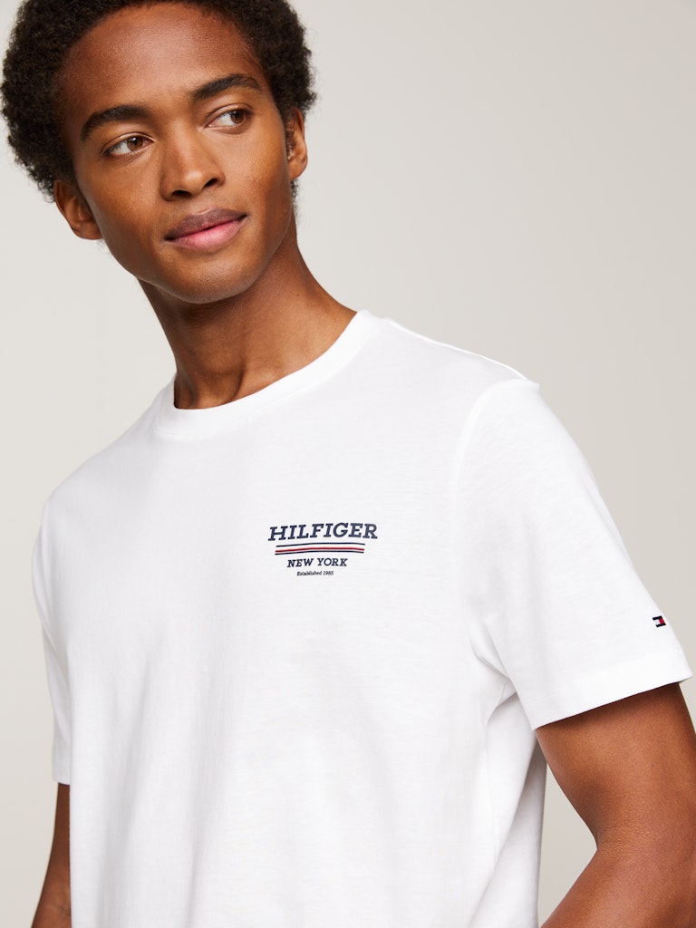 TOMMY HILFIGER T-SHIRT GLOBAL STRIPE