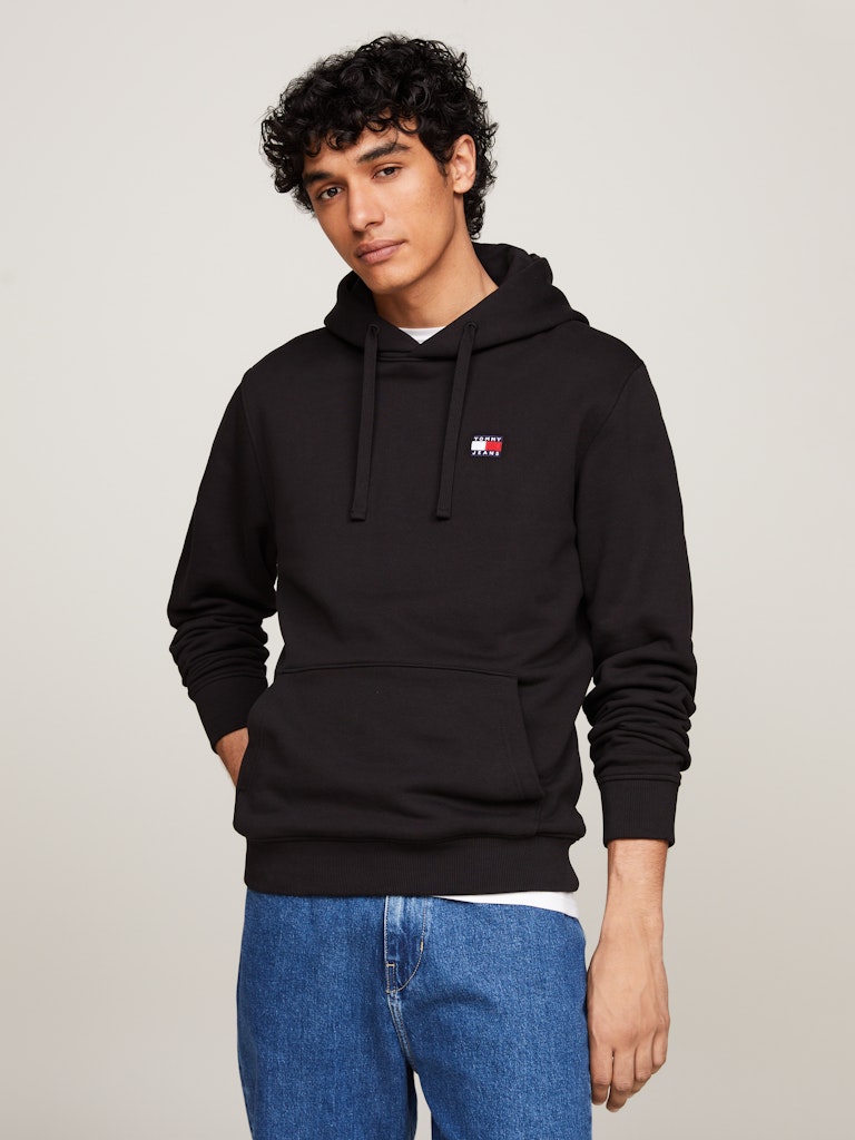 TOMMY JEANS FELPA CON CAPPUCCIO E DISTINTIVO TOMMY