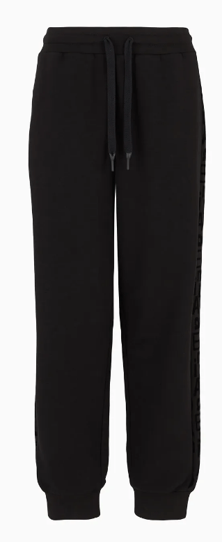 EA7 PANTALONI JOGGER GRAPHIC SERIES CON BANDA