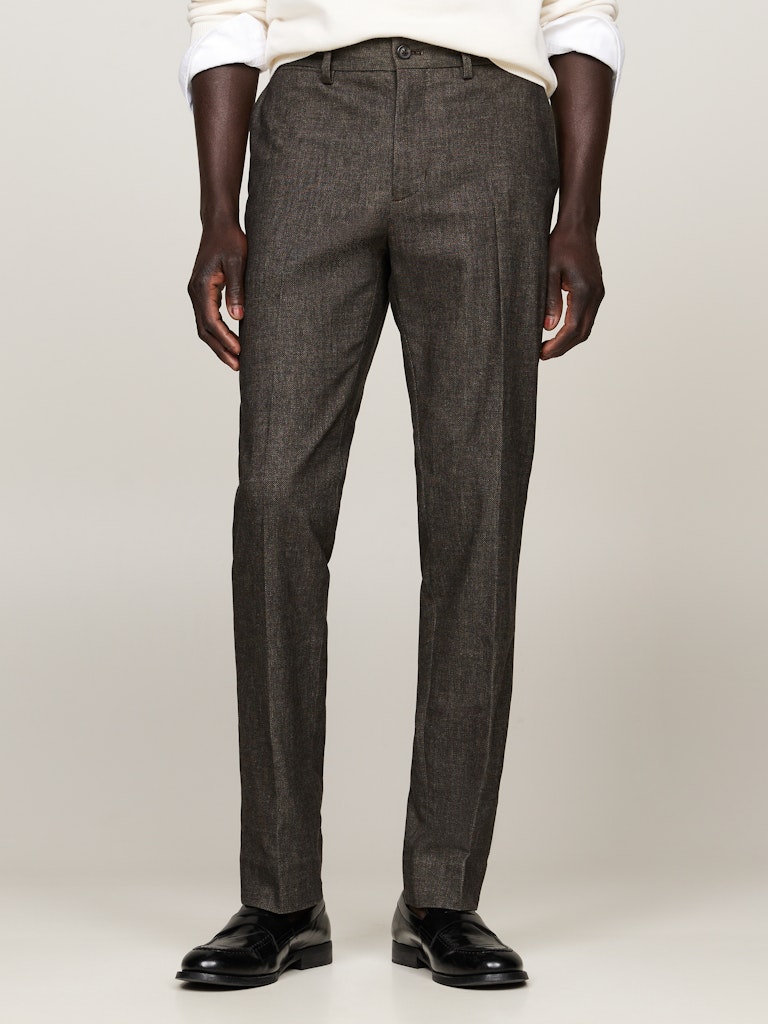 TOMMY HILFIGER PANTALONE SMART CASUAL STREIGHT FIT MELANGE