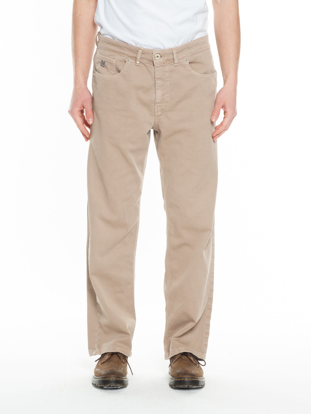 BL.11 ANTALONE IN DENIM BULL DENIM PALAZZO