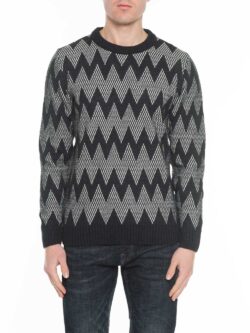 BL.11 MAGLIA GIROCOLLO JAQUARD
