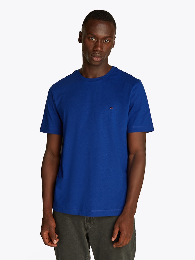 TOMMY HILFIGER T-SHIRT CON BANDIERINA RICAMATA