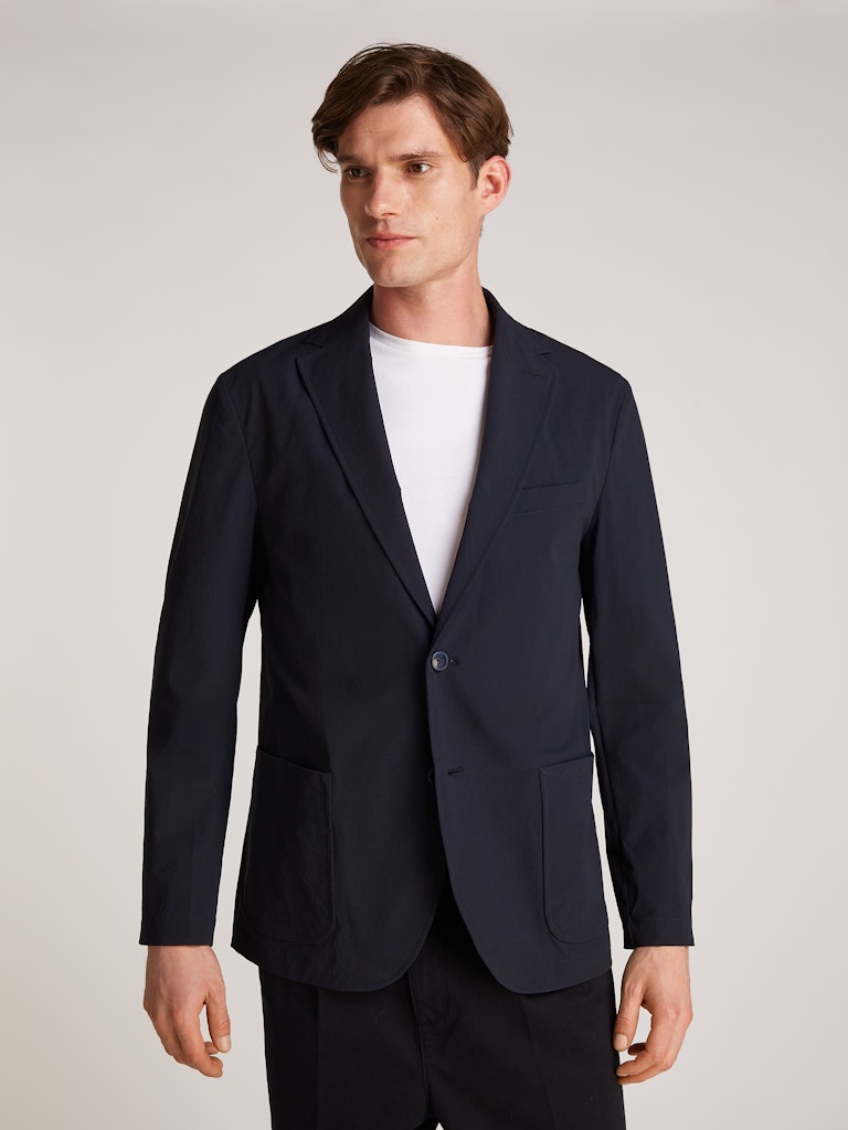 TOMMY HILFIGER BLAZER IN TESSUTO ANTISTROPICCIAMENTO
