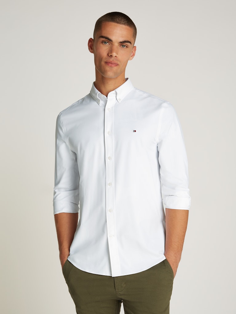 TOMMY HILFIGER CAMICIA SLIM FIT ANTIUMIDITA'