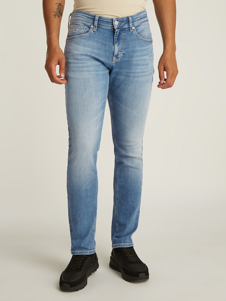 TOMMY JEANS SCANTON JEANS SLIM FIT CON BAFFATURE