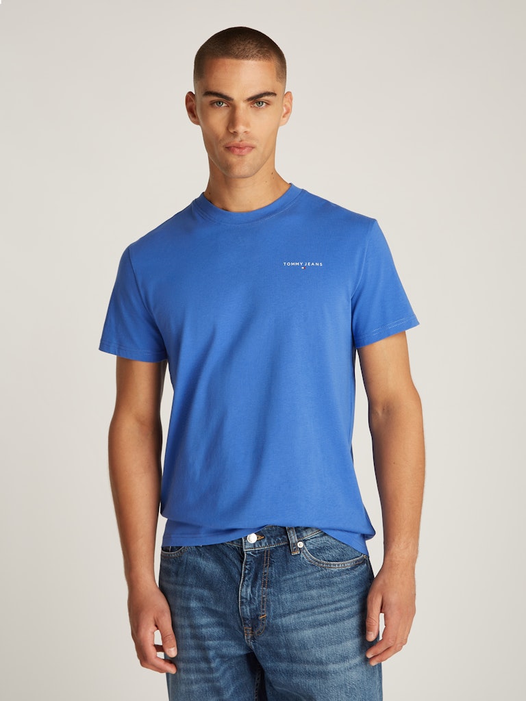 TOMMY JEANS T-SHIRT SLIM FIT CON LOGO