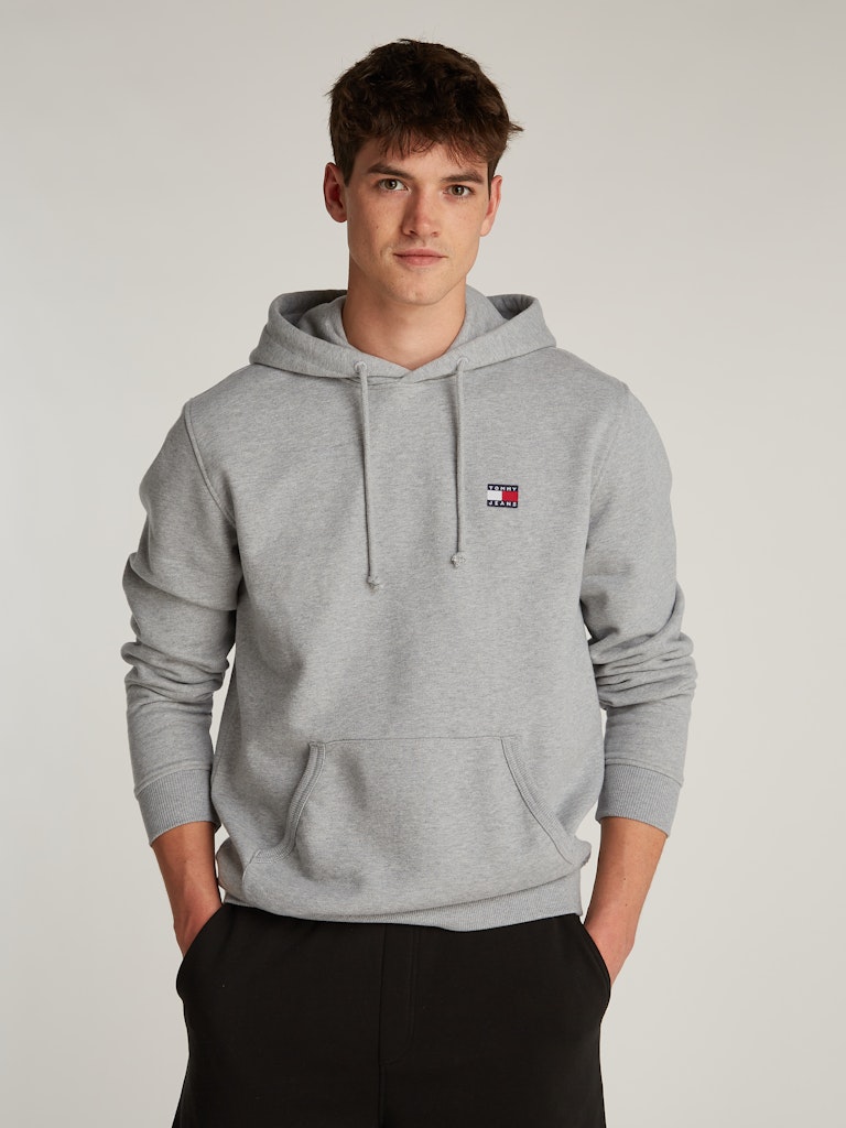 TOMMY JEANS FELPA CON CAPPUCCIO E DISTINTIVO