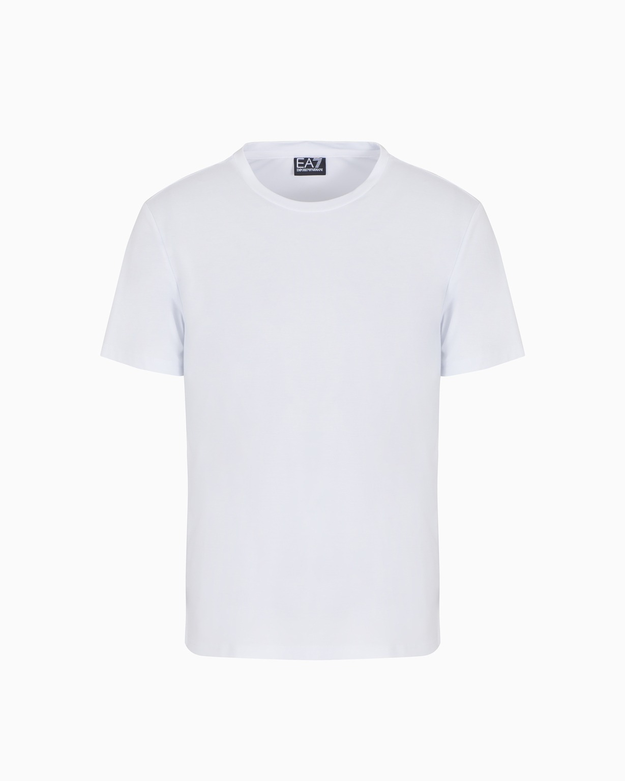 Alternative view of EA7 T-SHIRT GIROCOLLO PREMIUM SHIELD IN MISTO VISCOSA